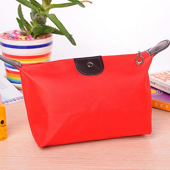 Portable Dumpling-Shaped Cosmetic Travel Bag