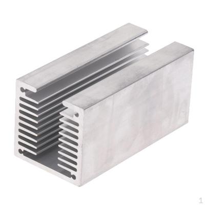 U Slotted Fan Heatsink Cooler Fin for Transistor Semiconductor Devices