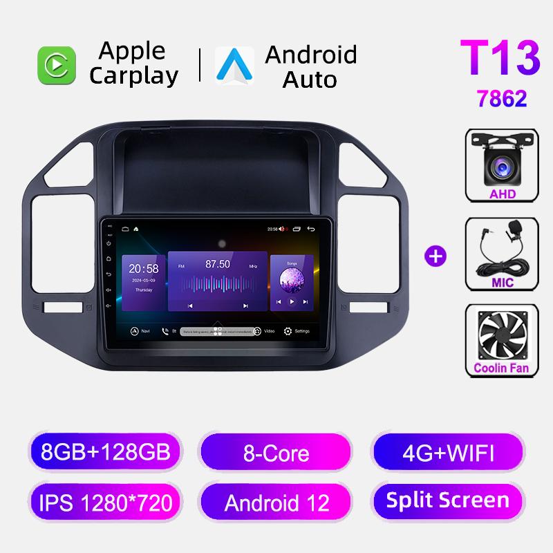 Carplay For Mitsubishi Pajero V73 V77 V68 V75 2008-2011 Car Radio Stereo Multimedia Player Android GPS Navigation WIFI Autoradio