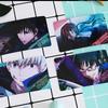 Jujutsu Kaisen Official Gojo Satoru, Yuji Itadori, Toge Inumaki Sticker and Stand Card Set