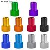 20pcs Bicycle Valve Pump Converter Adapter Presta To Schrader Convert Nozzle Inflation Adaptor F/V To A/V Bike Valve Adapter