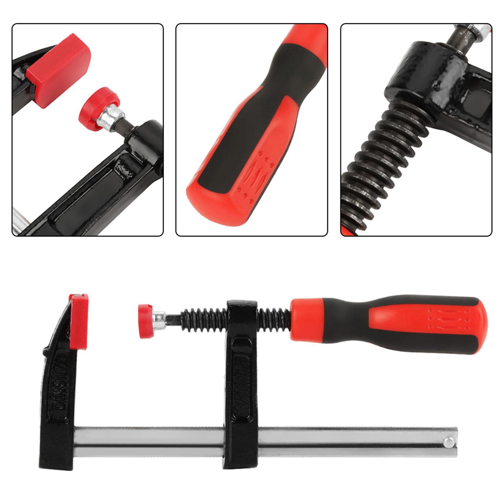 

2 шт. сверхпрочные F-образные зажимы для деревообработки, зажимы для быстросъемных ручных инструментов «сделай сам» 50*150 мм