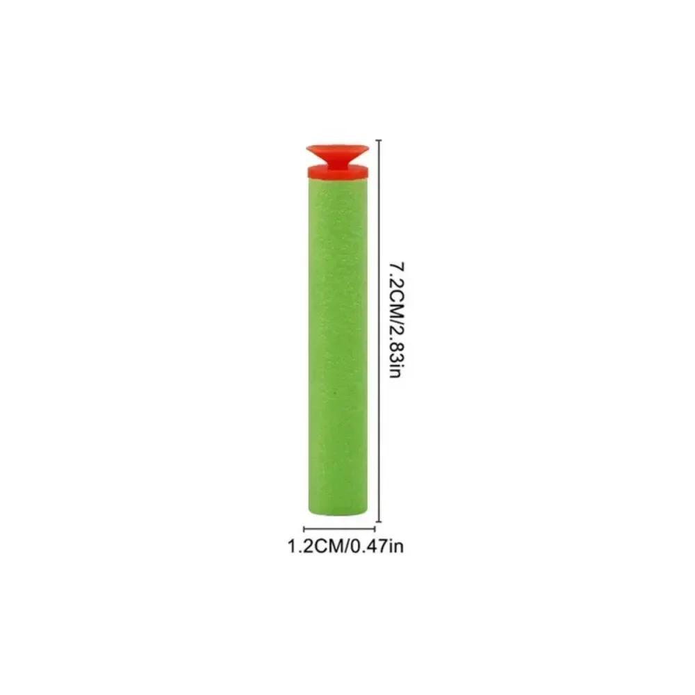 HUOBAO Green Sucker EVA Darts Strike,7.2cm Foam Bullets,Refill For Nerf N-strike Elite Series Toy Guns Strike
