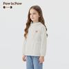 PawinPaw Girls' Cartoon Bear Hooded Jacket