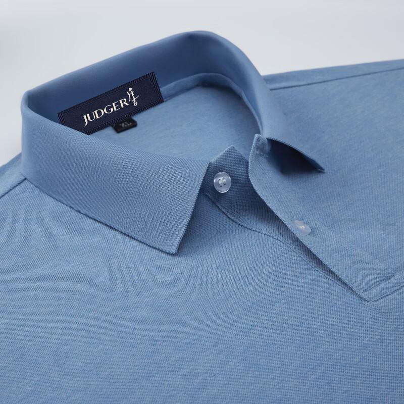 Judger Men's Summer Short Sleeve Business Polo Shirt