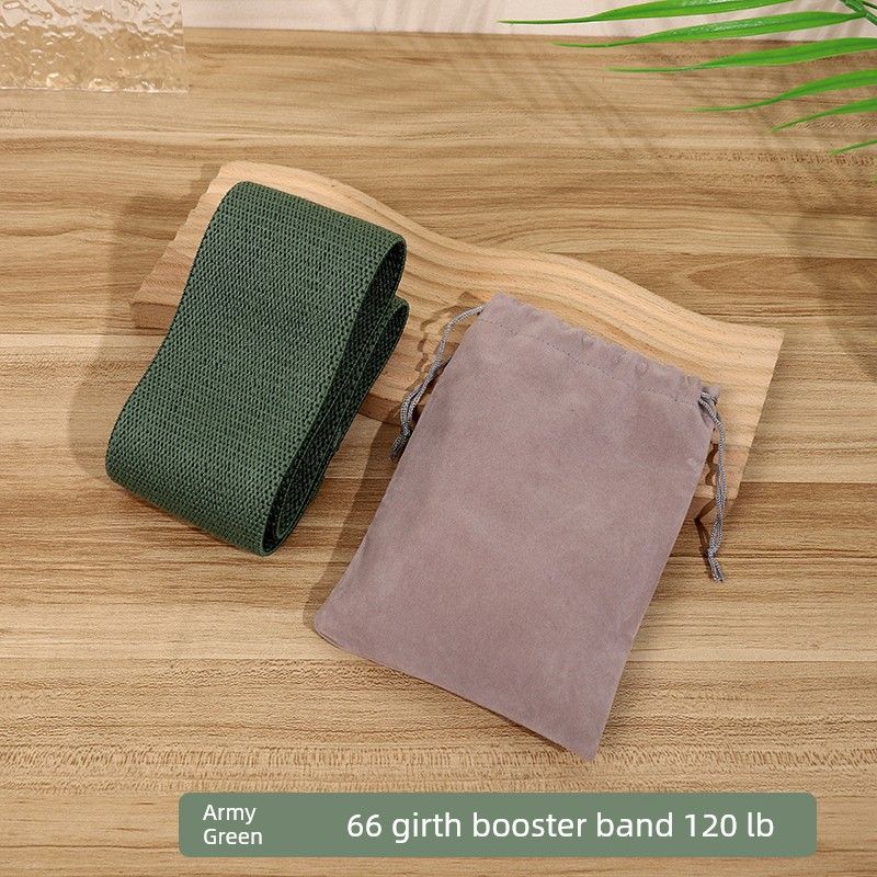 

Elastic Band Resistance Band Strength Training Yoga Workout Stretching Hip Training Leg Tension Band Leg Beauty Hip Hip Exercise Band Army Green 120 Pounds