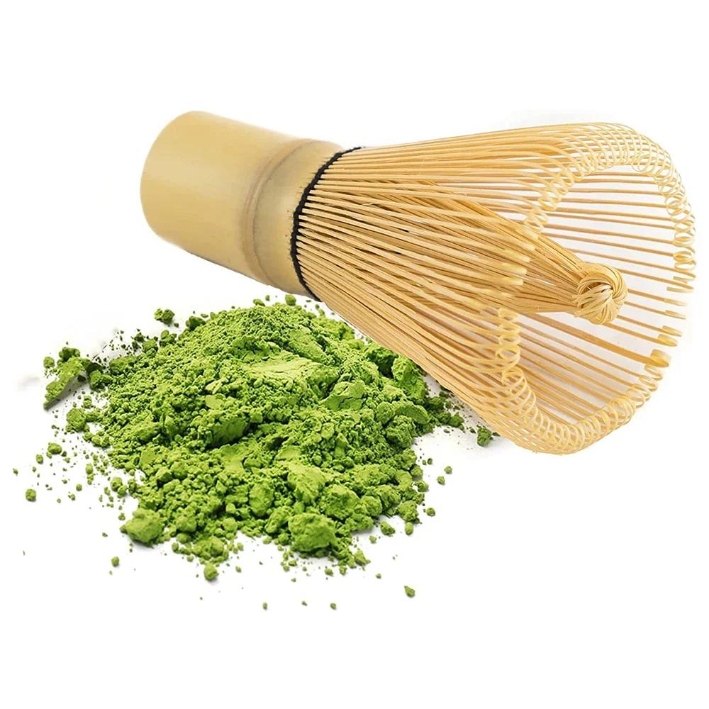 Bambus Matcha Besen Grüntee Pulver Rührgerät Chasen Mixer Pinsel Mahlwerk Wiederverwendbare Tee Werkzeuge für Teeliebhaber