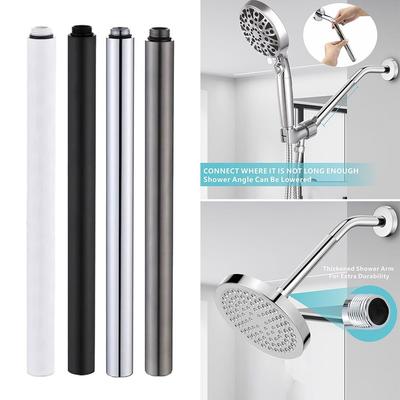 Round Extension Tube Stainless Steel Shower Bracket New Shower Extension Rod