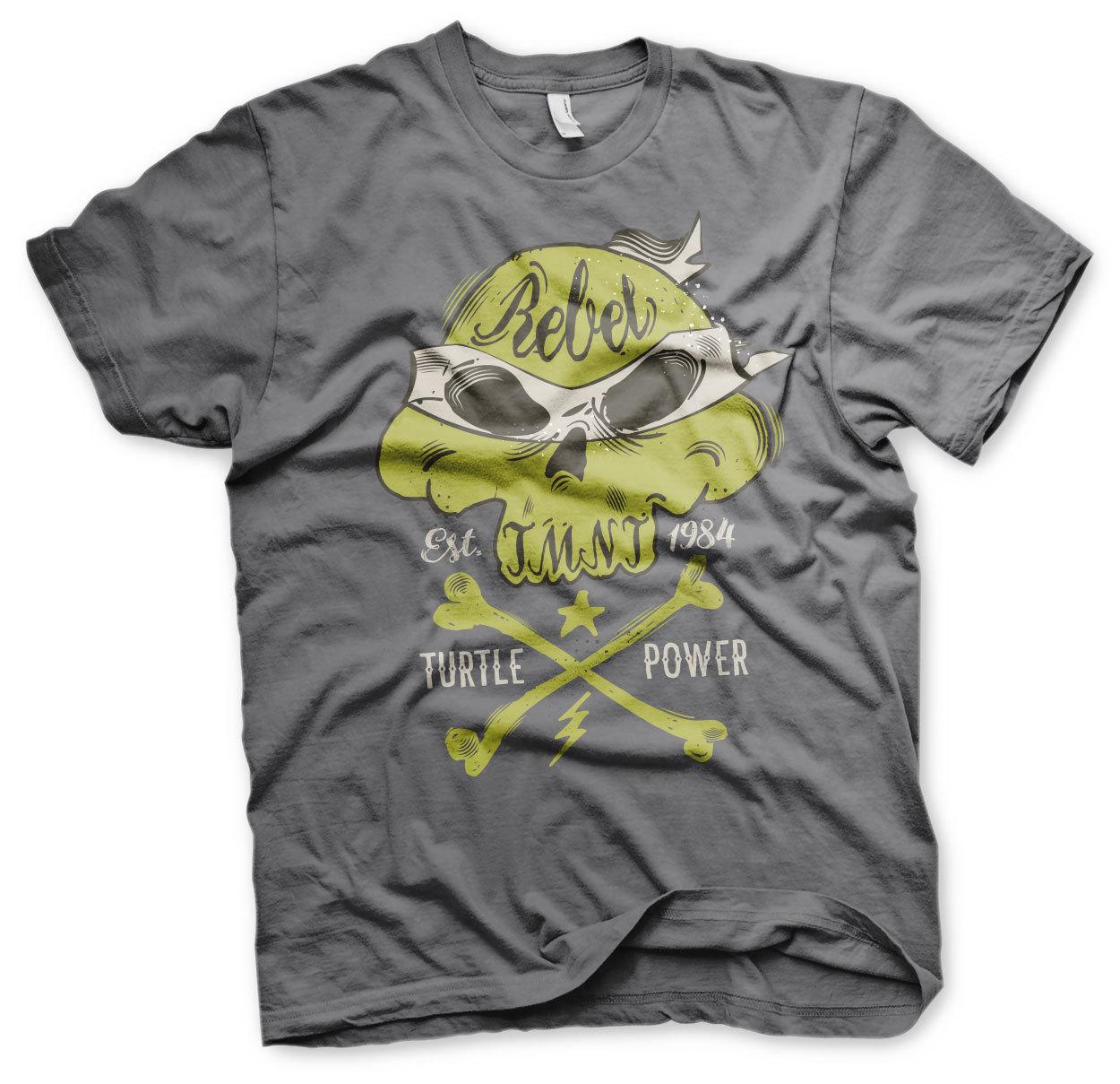 Official License TMNT Rebel Turtle Power Men s T-SHIRT S-XXL Sizes XL