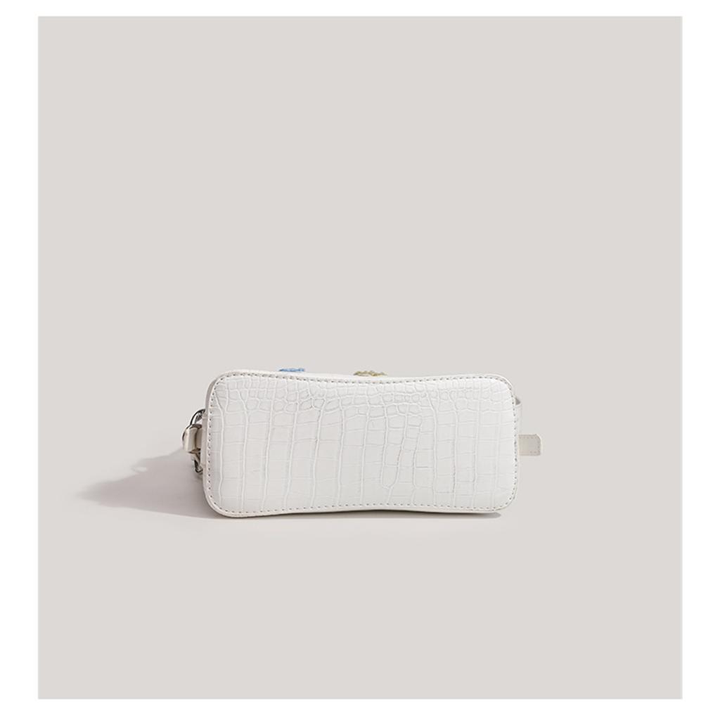 Flower Baguette Bag, High-end Texture, Niche Underarm Messenger Bag For Women