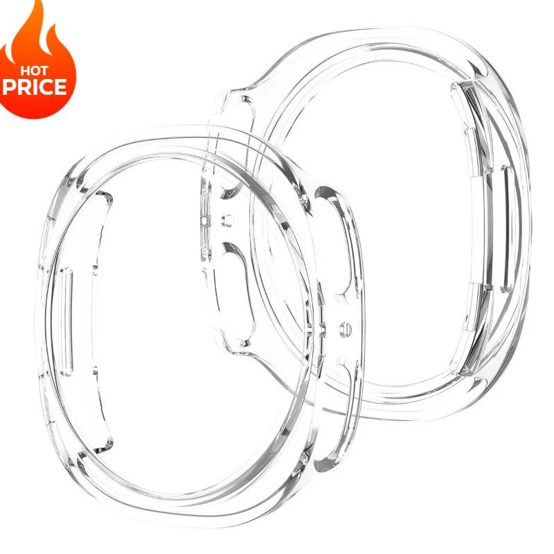 2pcs PC Case For Samsung Galaxy Watch 8 40-44mm Matte Hard Cover Protective Galaxy Watch 8 Classic Hollow Out Shell Accessories