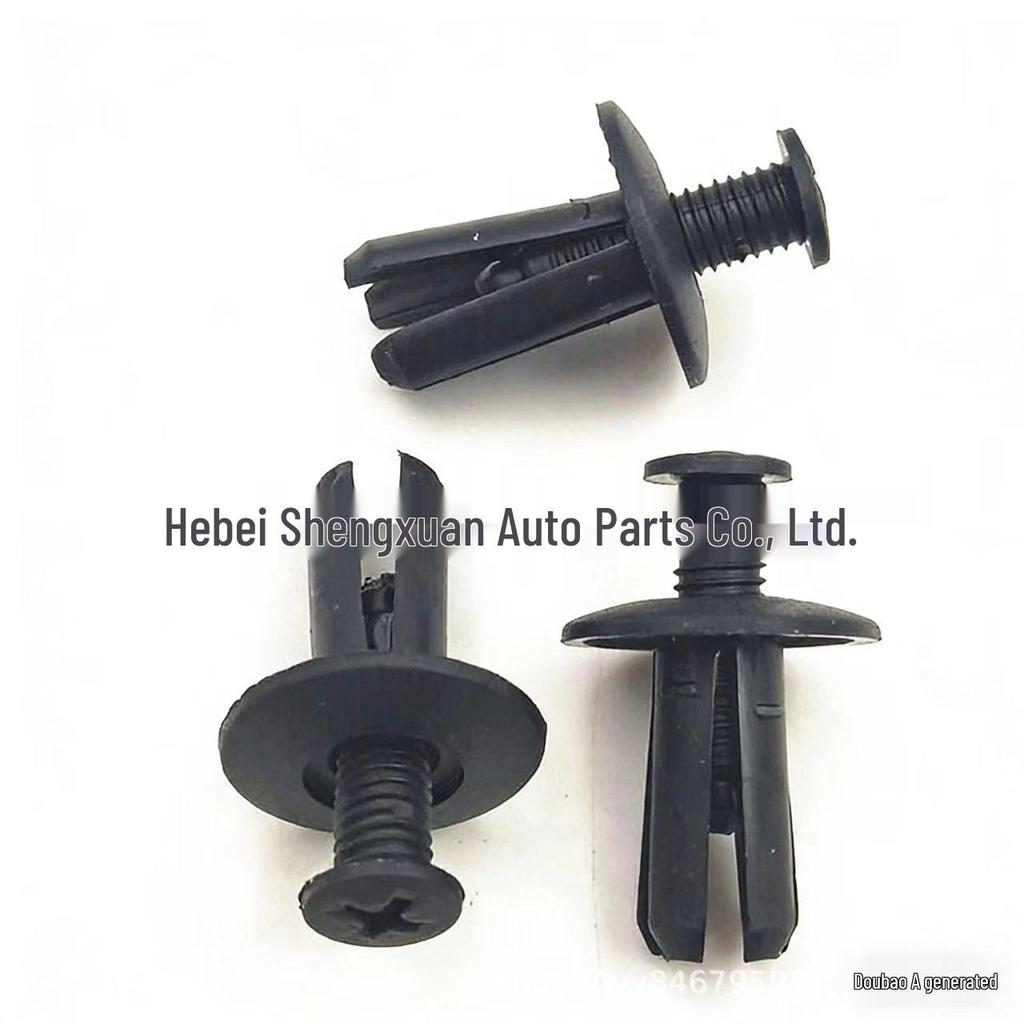 Universal Car Plastic Expansion Screw Clip Set for Bumper, Fender, and Trunk