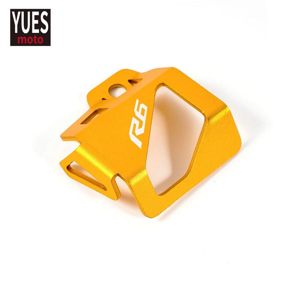 Motocyklové příslušenství CNC Zadní Kryt Ochranný Kryt Nádobky na Brzdovou Kapalinu Pro yamaha YZF R6 YZFR6 YZF-R6 2009-