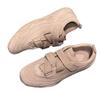 Sheepskin Version~ 3cm Inner Height Increase Velcro Dexun Shoes Women's 2025 New Casual Sports Shoes Ballet Board Shoes
