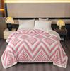 Double Sided Jacquard Blanket Thickened Taff Velvet Warm Office Nap Throw Sofa Cover Washable Colorfast Dormitory Bed Blankets