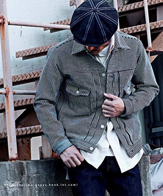 21oz Denim Jacket 2nd Type INDIGO XXL [Kojima Jeans] Men's