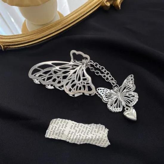 Ruoshui Woman Novelty Irregular Hairpins Punk Style Metal Silver Hair Claws Barrettes Women Hair Accessories Hair Clips Hairgrip