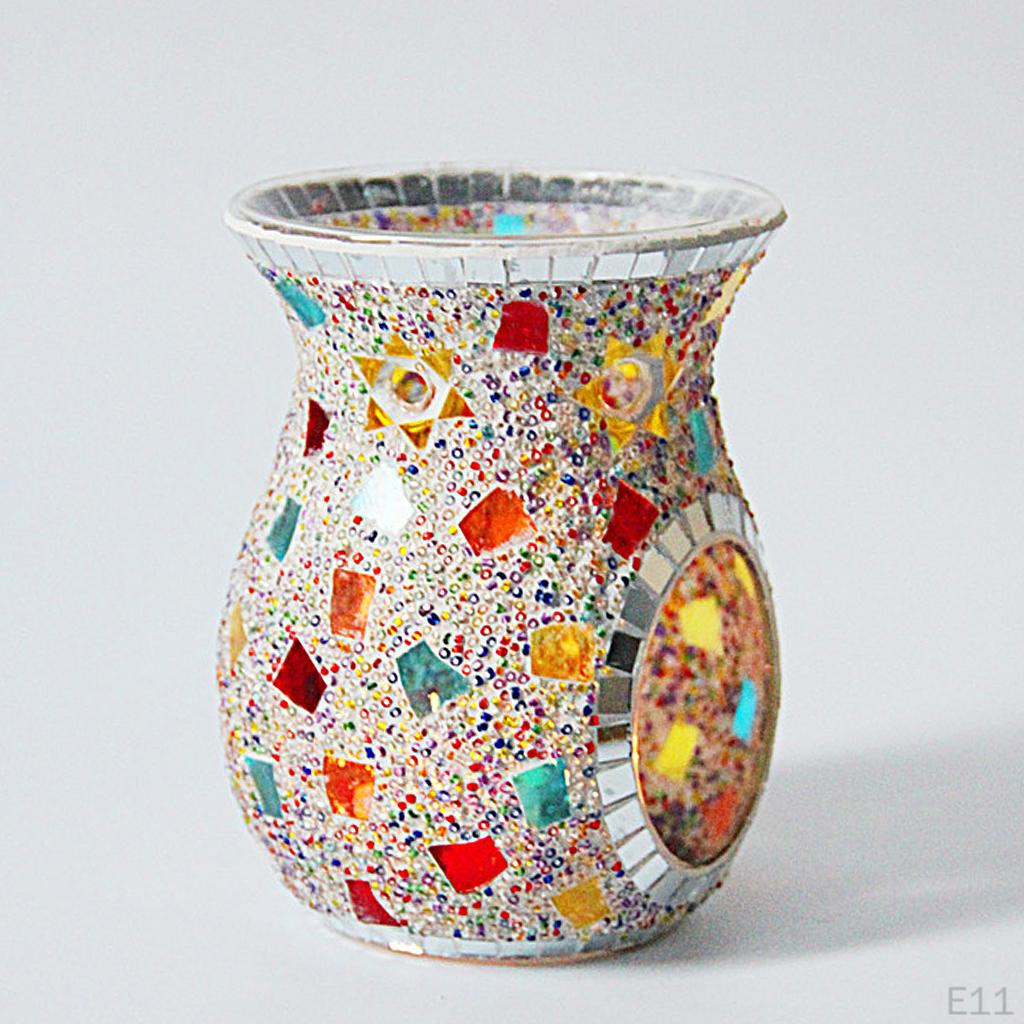 Essential Oil Glass Diffuser Candle Tea Holder Decor