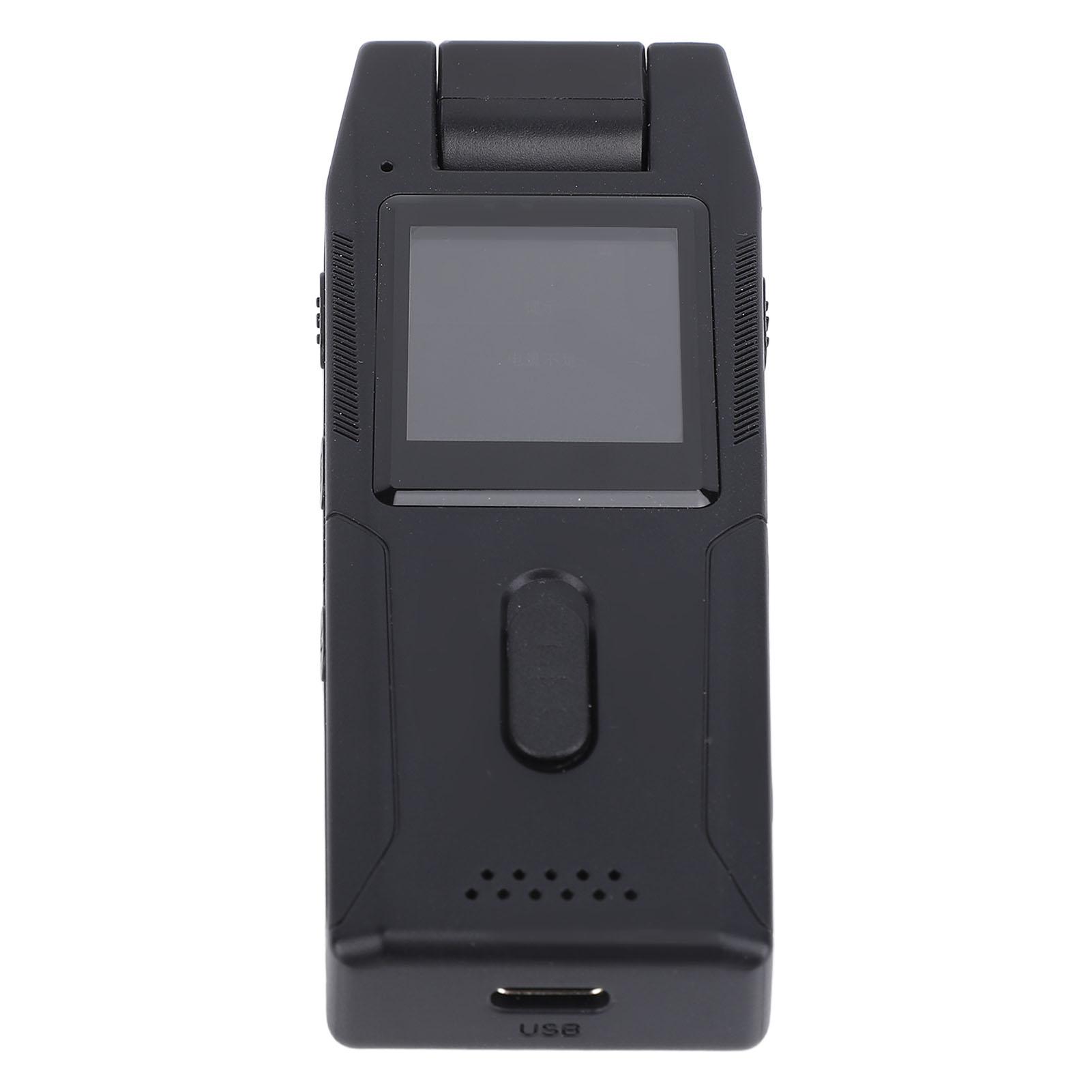 

Body Worn Camera 1.3 Inch 240 X 240 TFT Screen 120 Degree Wide View 180 Degree Rotation Wearable