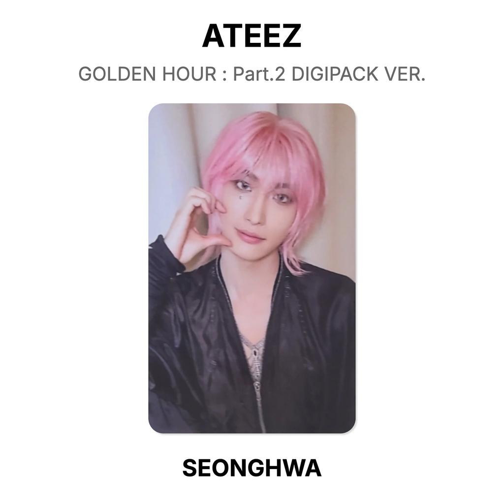 ATEEZ GOLDEN HOUR : Part.2 DIGIPACK VER. Official Photocard