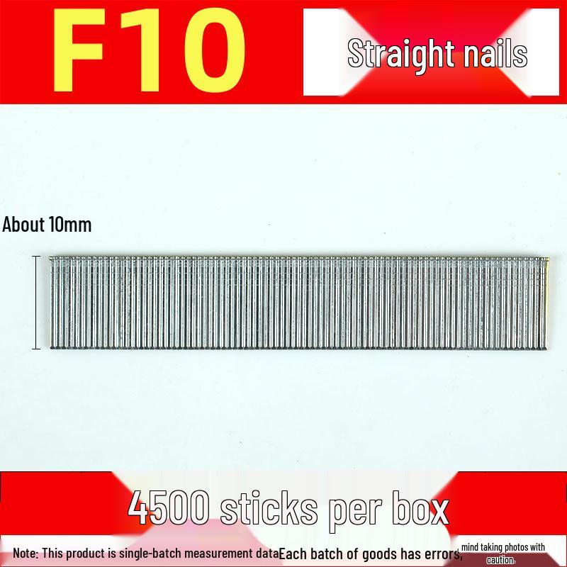 F30 Steel Pneumatic Straight Strip Nails for Woodworking & Furniture