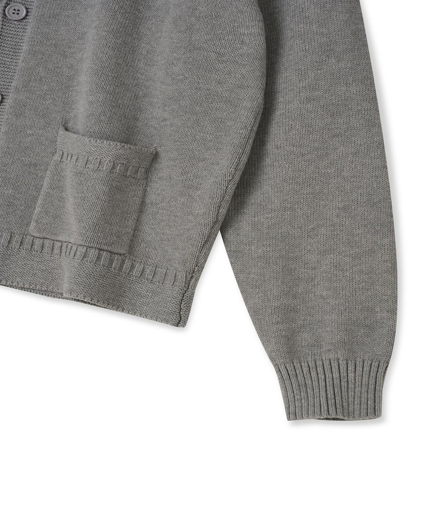Heavyi Fisherman Heavy Cardigan_Gray