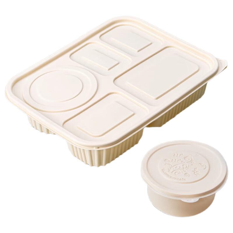 Xiaoyueya Biodegradable Corn Starch Meal Box Set