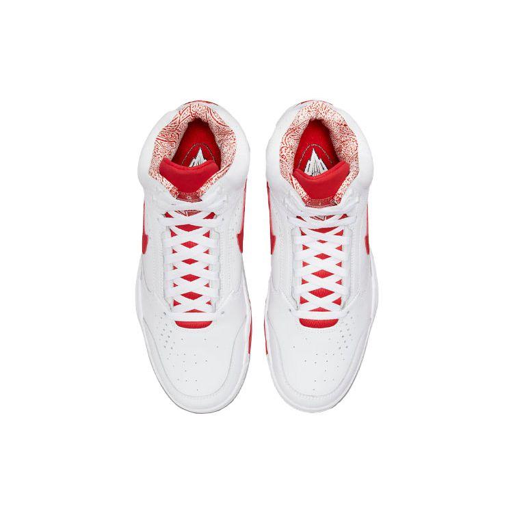 Nike Air Flight Lite Mid Bílá Univerzitní Červená Pánské Tenisky DJ2518-101