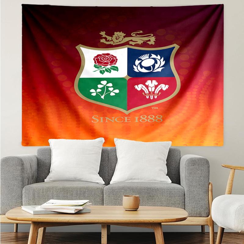 1PC British & Irish Lions Tapestry, Unique Design Tapestry, Suitable for Bedroom,Livingroom, Playroom,Heartwarming Holiday Gifts