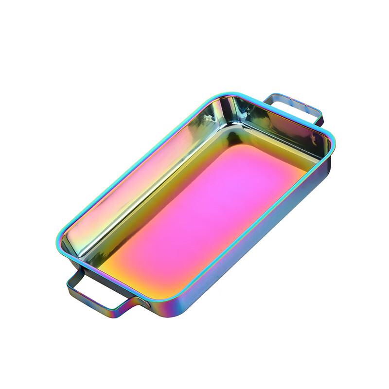 Korean Style Stainless Steel Multi-Purpose Serving Plate