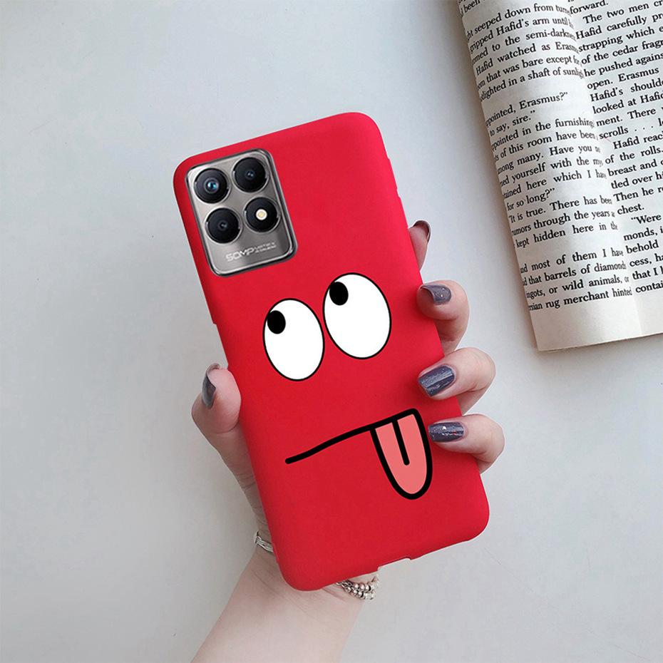 For Realme Narzo 50 Case RMX3286 Cute Painted Soft Silicone Back Cover for OPPO Realme Narzo 50 Phone Case Bumper Narzo50 Coque