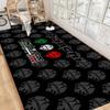 B-Bianchi-I Door Mat Nordic Style Bedroom Living Room Doormat Home Balcony Anti-Slip Alfombra