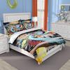 Cartoon Animation Bedding Three-Piece Quilt Cover