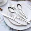 60Pcs Silverware Set Service for 12 Stainless Steel Flatware Cutlery Set Mirror Polished Flatware Set Include Forks Spoons Knive