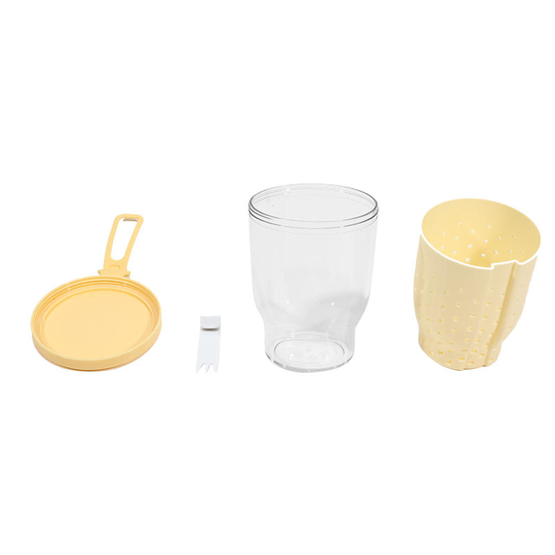 Double Layer Oatmeal Storage Jars Salad Cups Cereal Nut Yogurt Container with Fork Sauce Cup Food Storage Bento Box