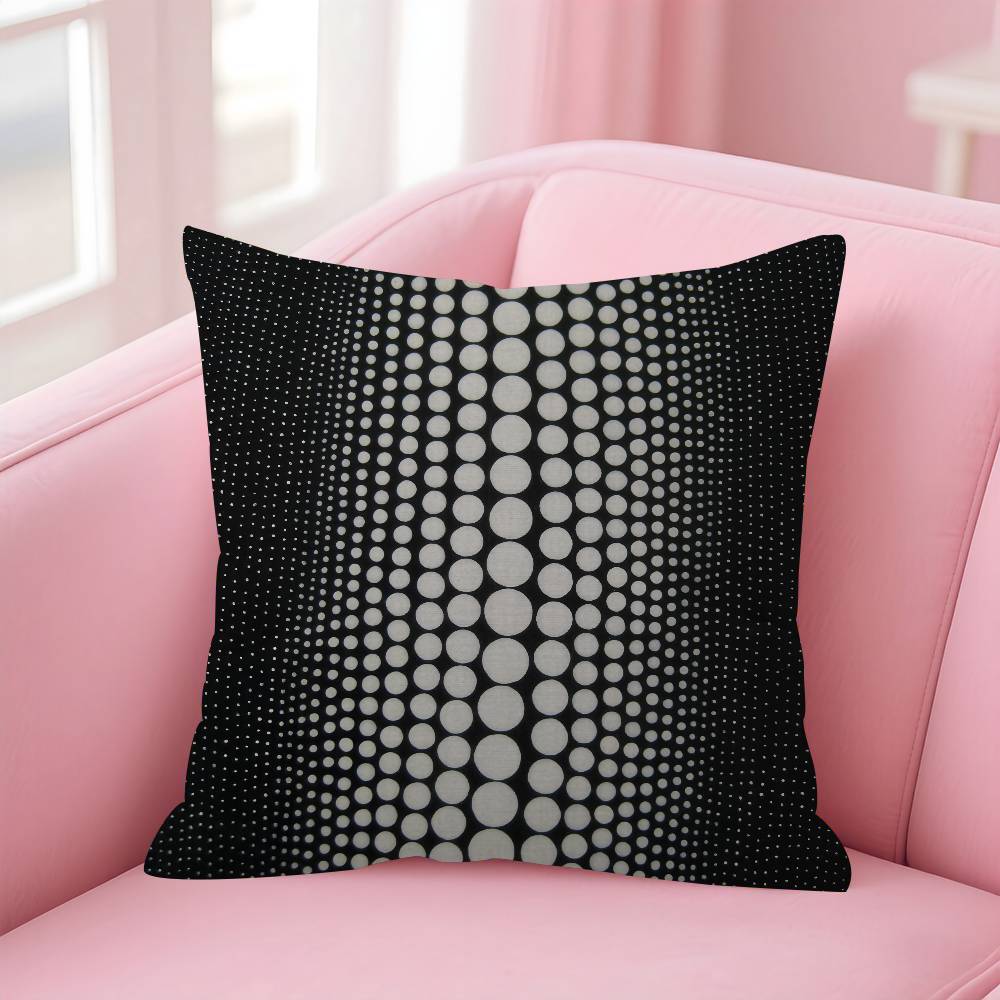 Japanese Yayoi Kusama Personalized Pillow Cover Kids Bedroom Wild Party Decor Pillowcase kid Birthday shower Gift
