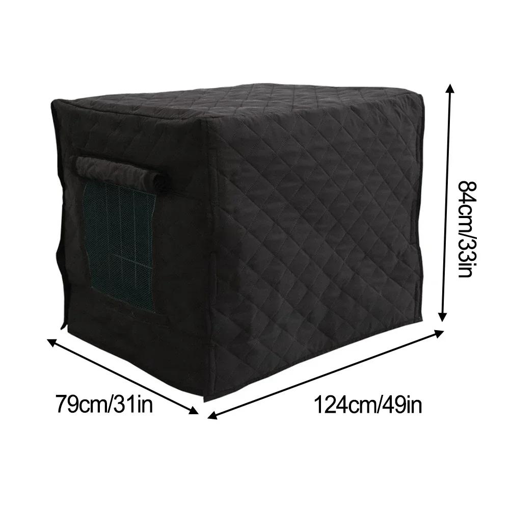 1PC Pet Dog Crate Cover 36inch, 42inch And 48inch Heavy-Duty, Water-Resistant Fabric For Indoor Use Dust Covers Waterproof
