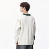 Men's Patchwork Color Block Sweater - Winter Casual Loose Fit Knitwear with Personality Design
