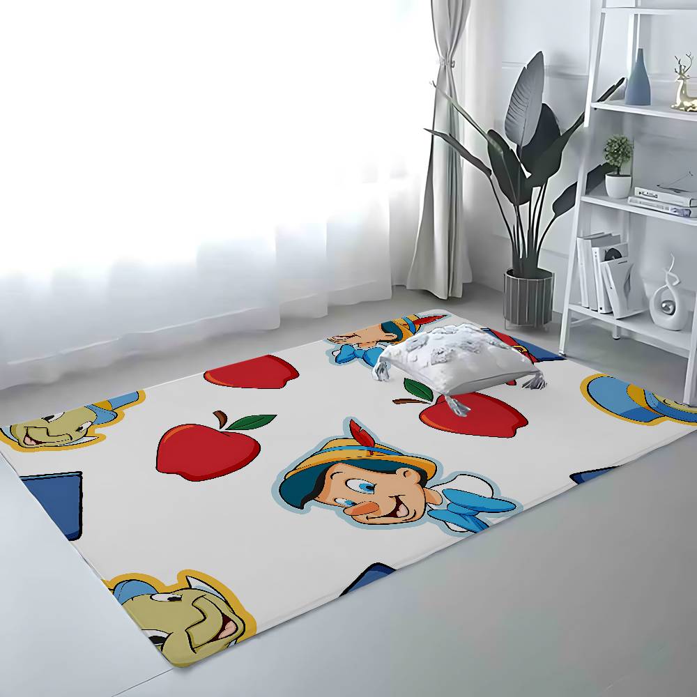 P-Pinocchio Floor Mat Bathroom Absorbent Mat Simple Door Dirt-resistant Mat Home Kitchen Mat Foot Mat Entry Mat