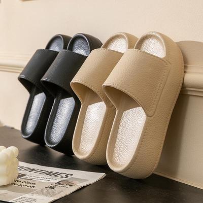 Comfortable Non-Slip Women's Summer Bathroom Sandals - Thick-Soled, Indoor/Outdoor Use