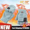 Double-Sided Heating Gloves Washable Rechargable USB Electric Heated Gloves Touchscreen Fingerless Hand Warmer Glove For Outdoor