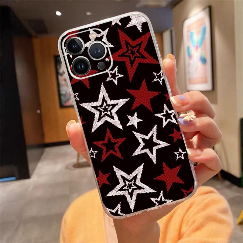 Phone Case Carcasa Funda For iPhone 17 Pro Max Air 16 15 14 13 Pro Max 15 16 Pro 15Plus 16E Star Art Case