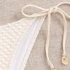 Women's Two Piece Bikini Swimsuit Set Simple, Stylish, and Shell Inspired Design