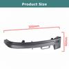 For Peugeot 308 Light 2013- No Error 2PCS LED Dynamic Side Mirror Blinker Lights Sequential Flowing Turn Signal Lamps