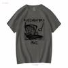 Rudimentary Peni T Shirt No More Pain Music Fashion Top Vintage Black Vintage Washed Graphic Homme Breathable Comfortable