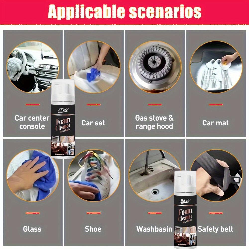 Multi-Purpose Foam Cleaner Spray Suitable Easy To Use Very Suitable for Cars Homes and Offices PU Leather Fabric & Plastic Surface Care