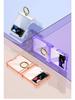 Samsung Z Flip4 Ultra-Thin Acrylic Case with Ring Holder and Screen Protection