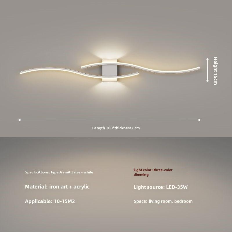 

Скандинавский минималистичный настенный светильник - Современное освещение для гостиной и спальни Neutral Light