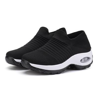 Damen Wanderschuhe Mode Casual Sportschuhe Sneakers Herbst Plateau Flach Slip-On Bequem Outdoor