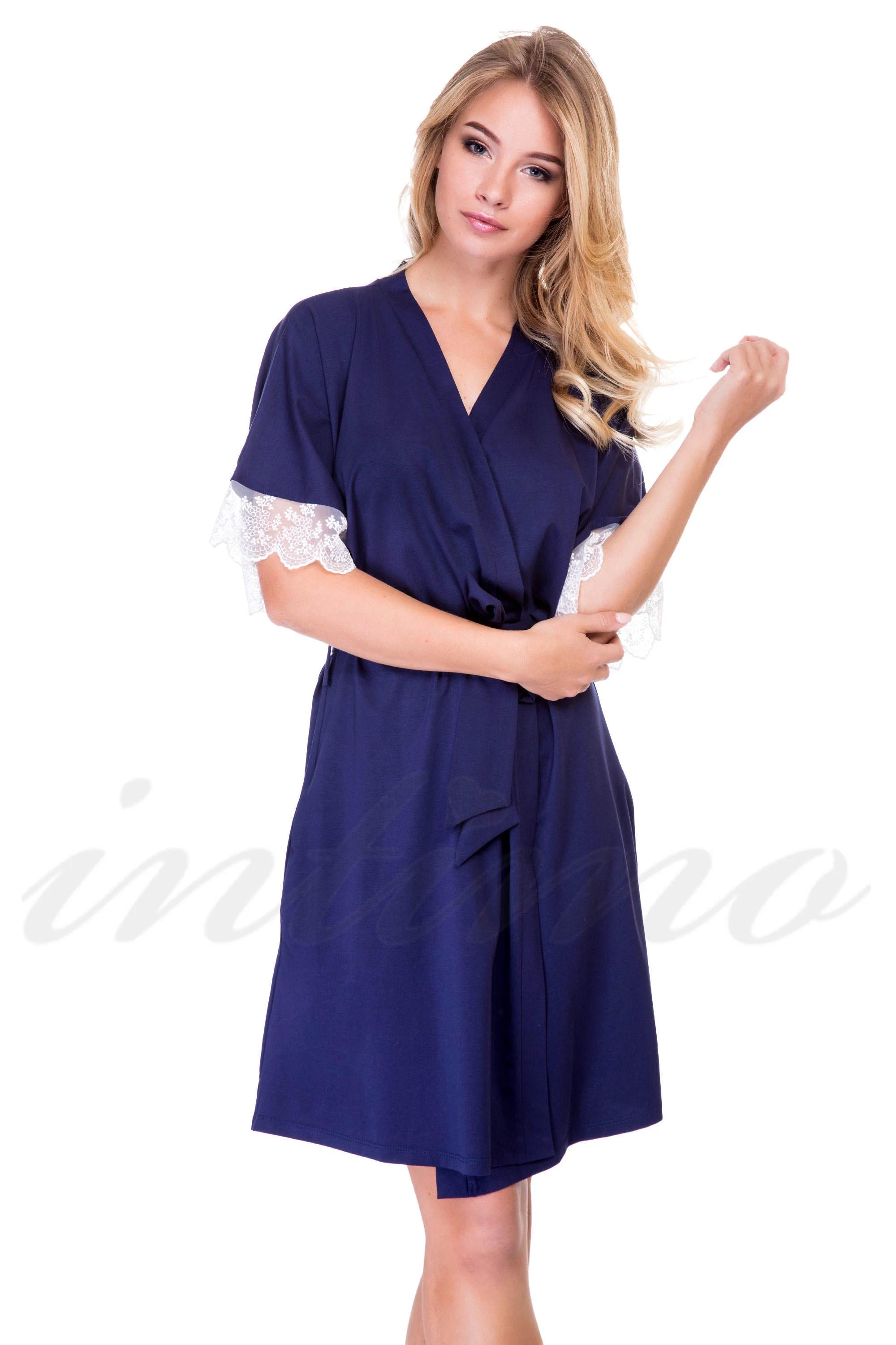 

халат Ora (50759) 48(XL) імперська синього кольору